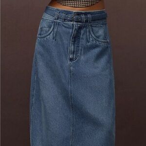 Pilcro denim skirt NWOT